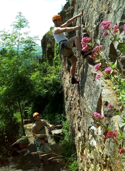 Sport Climbing Course Crag Castle Inn